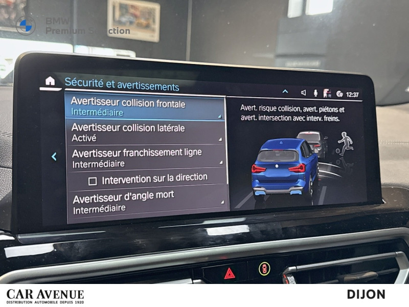 Occasion BMW iX3 M sport 286ch Inspiring 2023 Phytonicblau métallisé 41990 € à Dijon