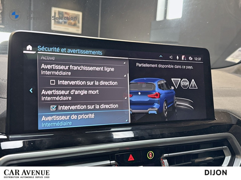 Occasion BMW iX3 M sport 286ch Inspiring 2023 Phytonicblau métallisé 41990 € à Dijon
