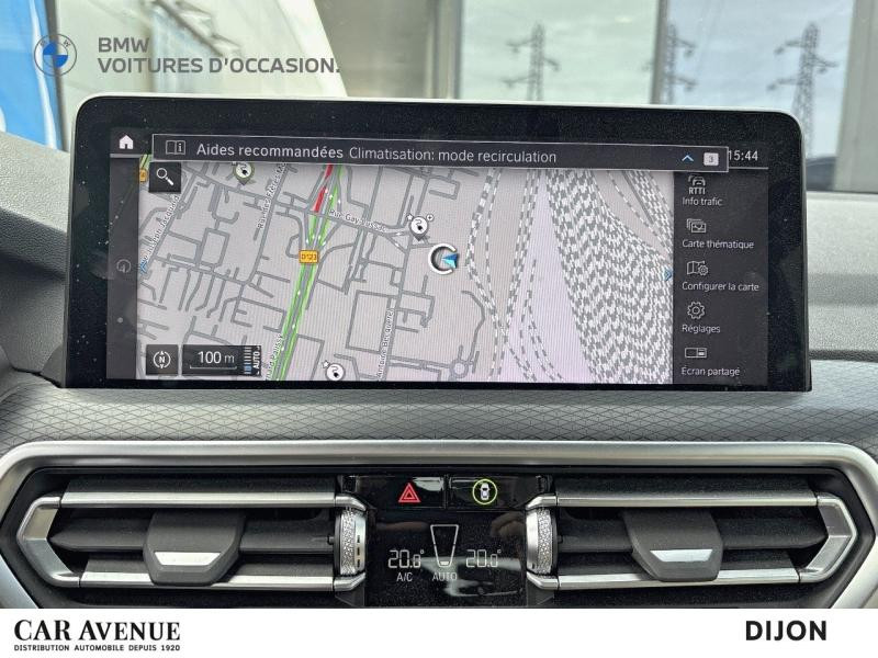 Occasion BMW X3 xDrive30e 292ch M Sport 2022 M Carbonschwarz métallisé 44990 € à Dijon