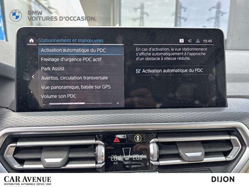 Occasion BMW X3 xDrive30e 292ch M Sport 2022 M Carbonschwarz métallisé 44990 € à Dijon
