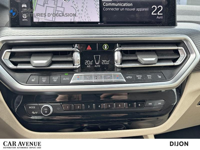Occasion BMW X3 xDrive30e 292ch M Sport 2022 M Carbonschwarz métallisé 44990 € à Dijon
