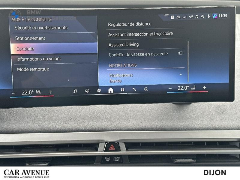 Occasion BMW iX xDrive45 408ch M Sport 2025 BMW Individual Frozen Deep Grey métal 85900 € à Dijon