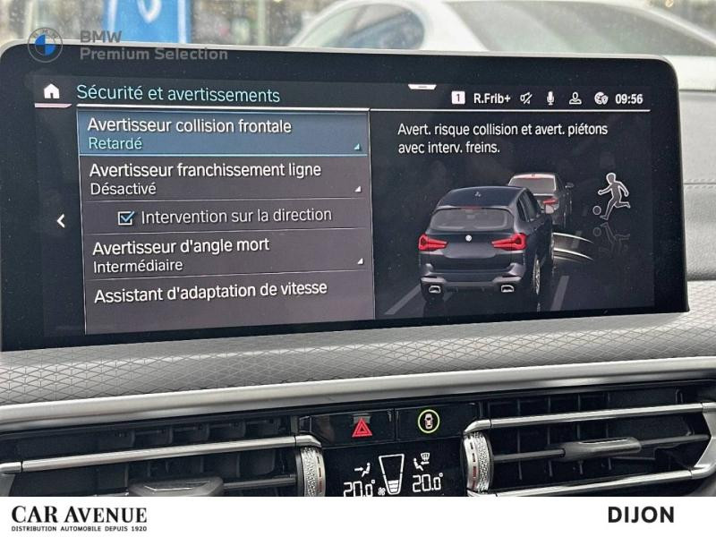 Occasion BMW X3 xDrive30e 292ch M Sport 2024 M Carbonschwarz métallisé 65990 € à Dijon