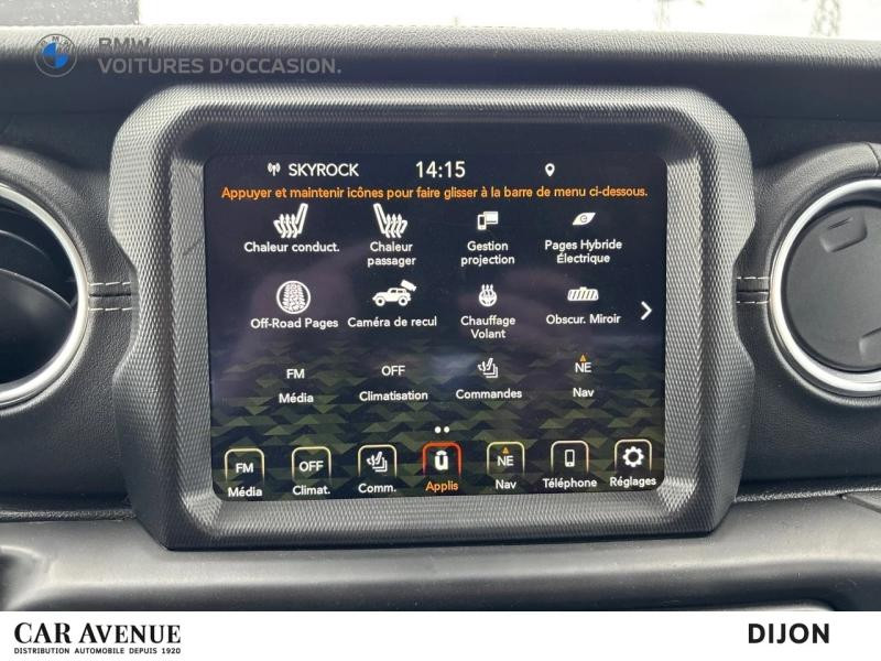 Occasion JEEP Wrangler 2.0 T 380ch 4xe Overland Command-Trac 2021 Sting Gray 53990 € à Dijon