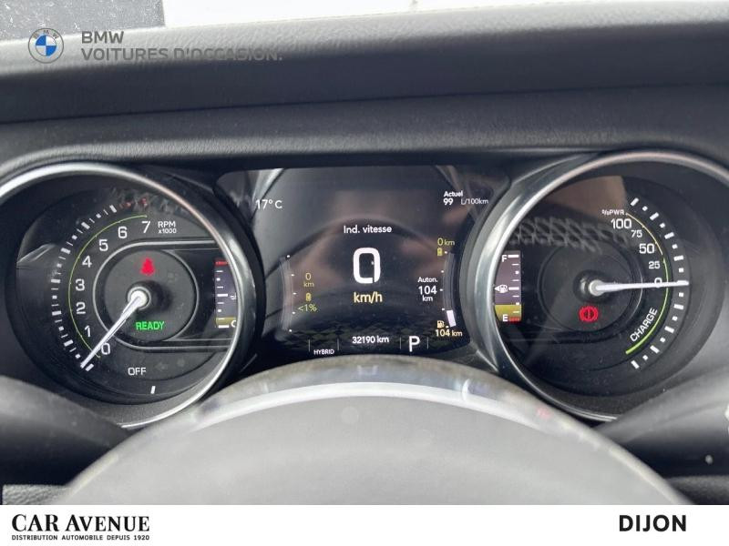 Occasion JEEP Wrangler 2.0 T 380ch 4xe Overland Command-Trac 2021 Sting Gray 53990 € à Dijon