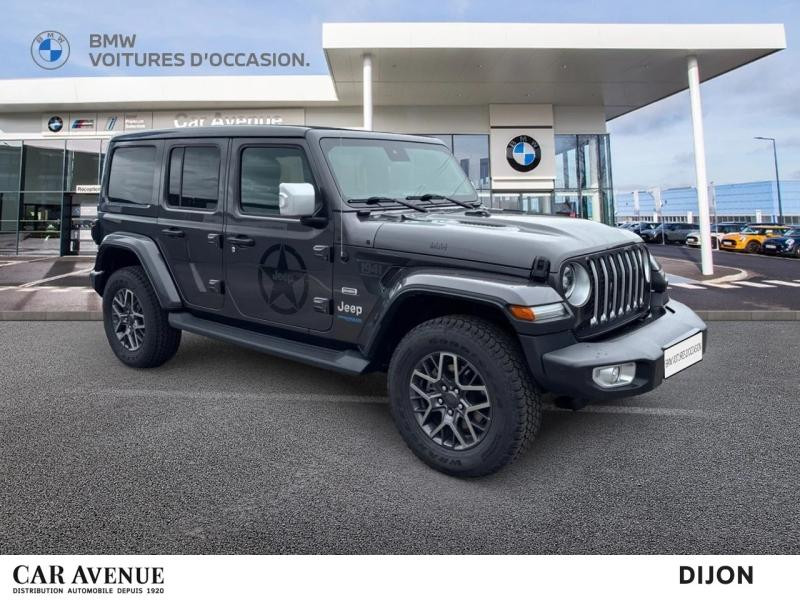 Occasion JEEP Wrangler 2.0 T 380ch 4xe Overland Command-Trac 2021 Sting Gray 53990 € à Dijon