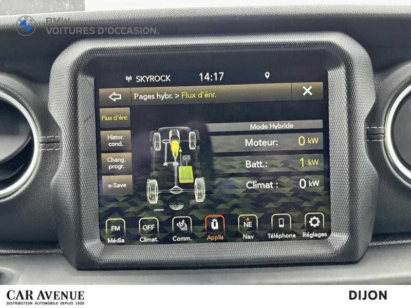 Occasion JEEP Wrangler 2.0 T 380ch 4xe Overland Command-Trac 2021 Sting Gray 53990 € à Dijon