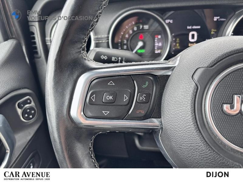 Occasion JEEP Wrangler 2.0 T 380ch 4xe Overland Command-Trac 2021 Sting Gray 53990 € à Dijon