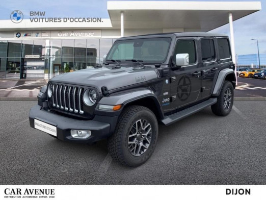 Occasion JEEP Wrangler 2.0 T 380ch 4xe Overland Command-Trac 2021 Sting Gray 53 990 € à Dijon