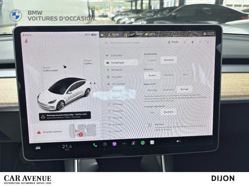 Occasion TESLA Model 3 Long-Range Dual Motor AWD MY21 2020 Blanc Nacré Multicouches 23900 € à Dijon