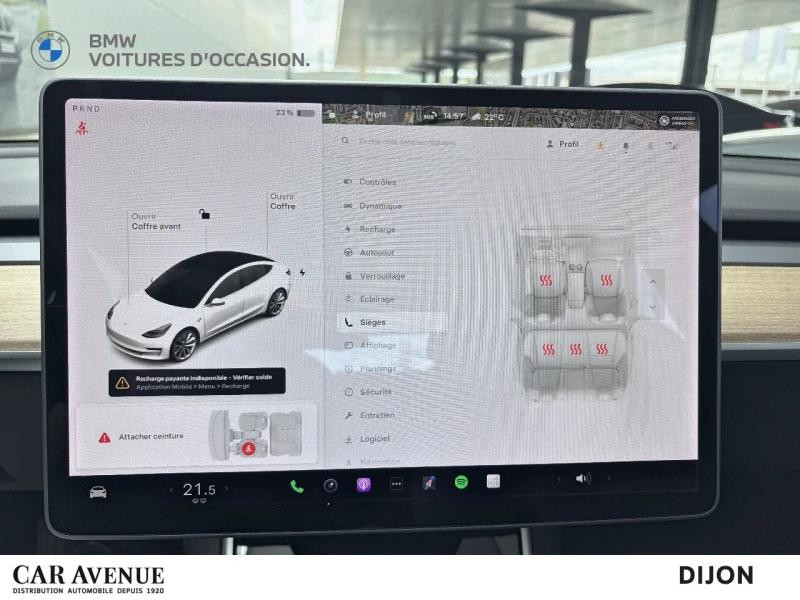 Occasion TESLA Model 3 Long-Range Dual Motor AWD MY21 2020 Blanc Nacré Multicouches 23900 € à Dijon