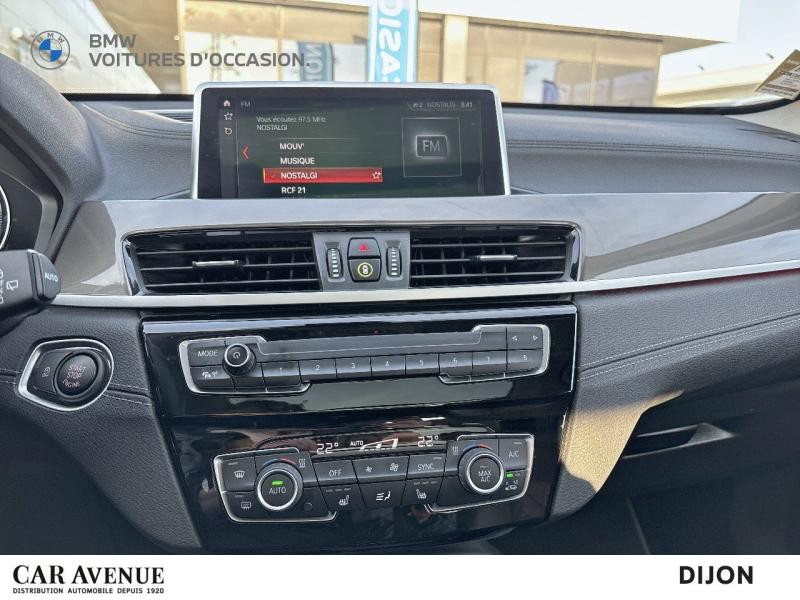 Occasion BMW X1 sDrive18iA 136ch xLine DKG7 2022 Saphirschwarz 32490 € à Dijon