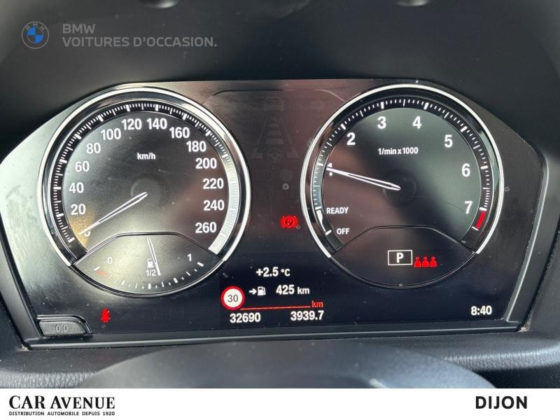Occasion BMW X1 sDrive18iA 136ch xLine DKG7 2022 Saphirschwarz 32490 € à Dijon