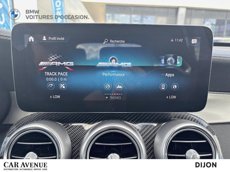 Occasion MERCEDES-BENZ GLC 63 AMG S 510ch 4Matic+ Speedshift MCT AMG Euro6d-T-EVAP-ISC 2021 Noir 91900 € à Dijon