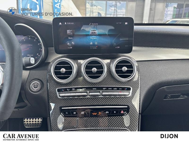 Occasion MERCEDES-BENZ GLC 63 AMG S 510ch 4Matic+ Speedshift MCT AMG Euro6d-T-EVAP-ISC 2021 Noir 91900 € à Dijon
