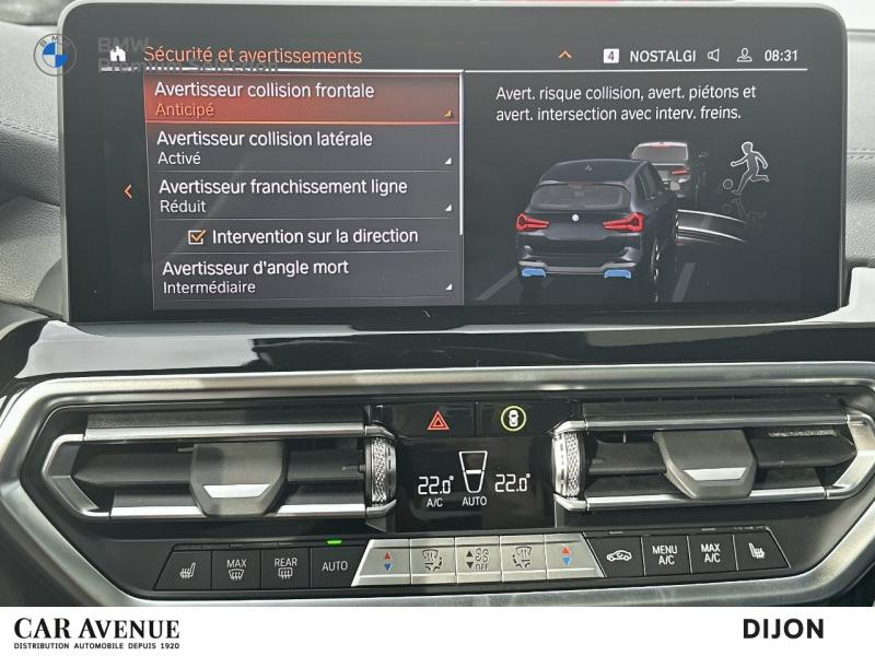 Occasion BMW iX3 M sport 286ch Inspiring 2025 Carbonschwarz métallisé 52900 € à Dijon