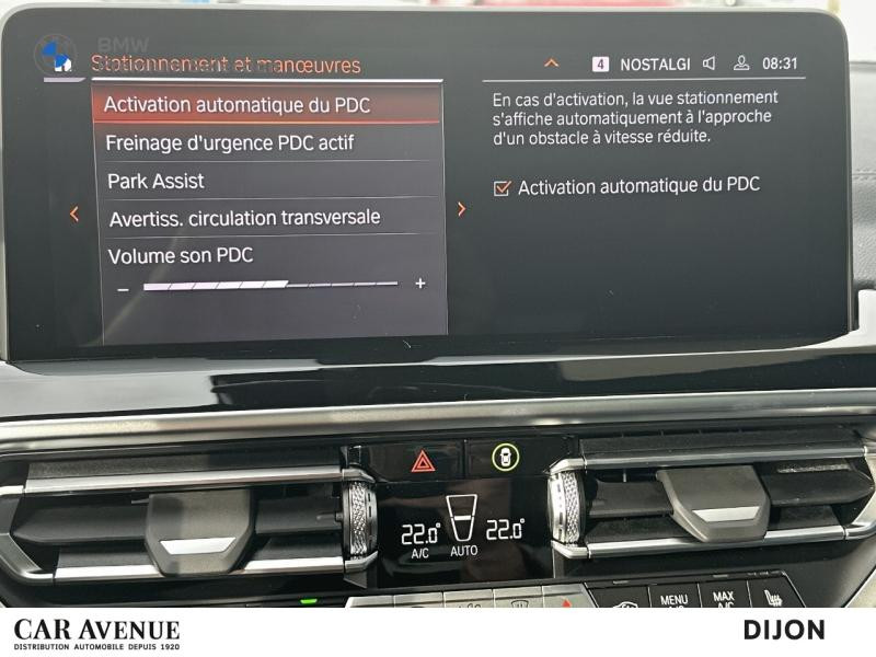 Occasion BMW iX3 M sport 286ch Inspiring 2025 Carbonschwarz métallisé 52900 € à Dijon