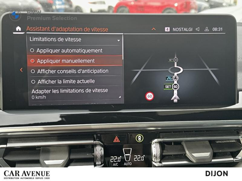 Occasion BMW iX3 M sport 286ch Inspiring 2025 Carbonschwarz métallisé 52900 € à Dijon