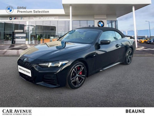 Occasion BMW Série 4 Cabriolet 420iA 184ch M Sport 2024 Saphirschwarz métallisé 61 900 € à Dijon