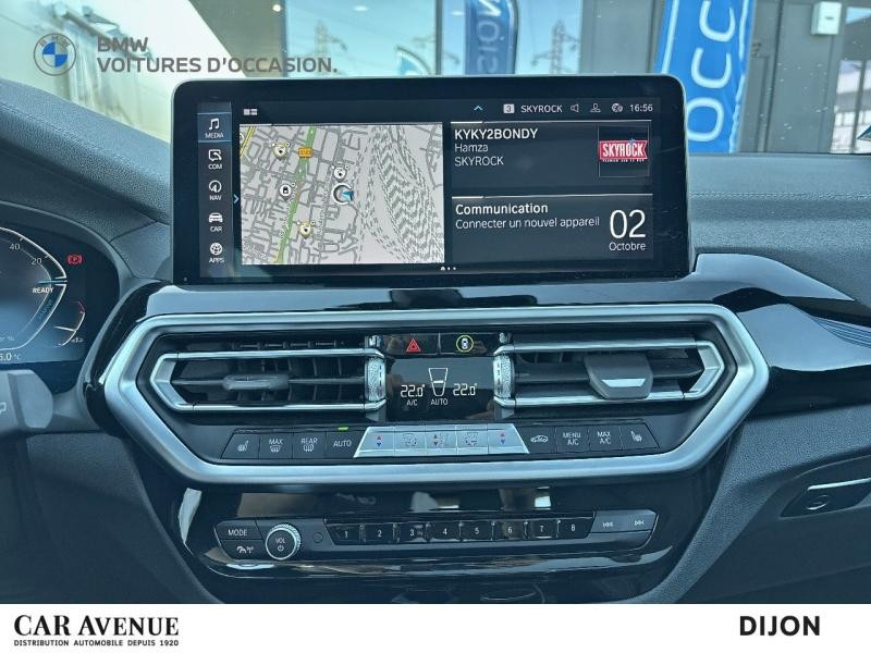 Occasion BMW iX3 M Sport 286ch Inspiring 2022 Carbonschwarz métallisé 37490 € à Dijon