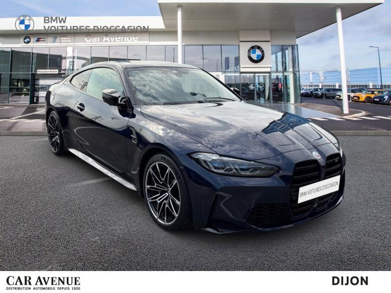 Occasion BMW M4 Coupé 3.0 510ch Competition 2024 BMW Individual Tanzanitblau métallisé 124480 € à Dijon