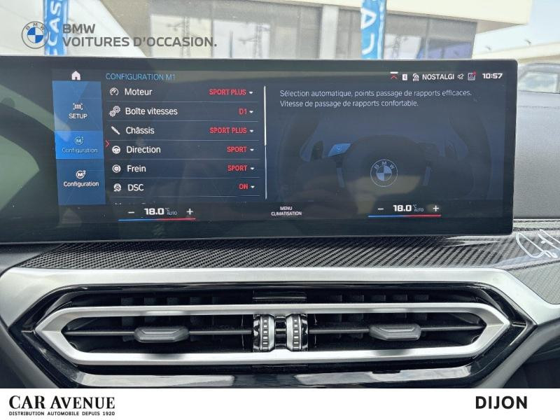 Occasion BMW M4 Coupé 3.0 510ch Competition 2024 BMW Individual Tanzanitblau métallisé 124480 € à Dijon