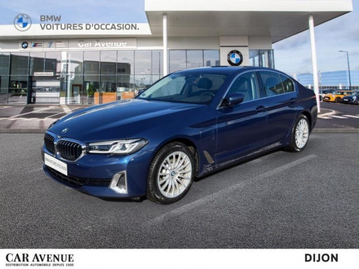 Occasion BMW Série 5 530eA xDrive 292ch Luxury Steptronic 2020 Phytonicblau métallisé 30 980 € à Dijon
