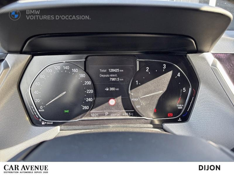 Occasion BMW Série 1 116dA 116ch Business Design DKG7 2022 Saphirschwarz métallisé 17490 € à Dijon
