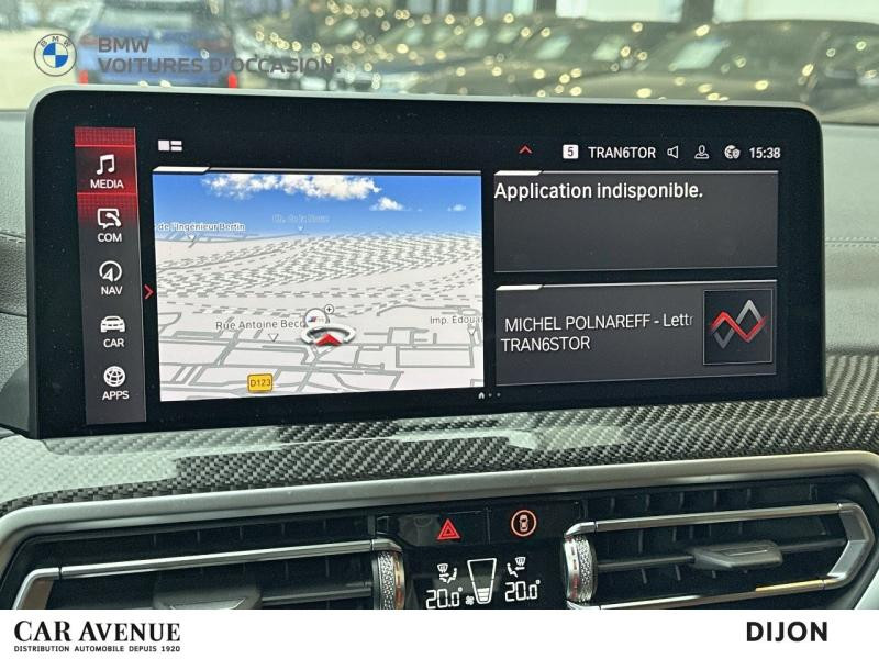 Occasion BMW X4 M 3.0i 510ch Competition 2021 M Carbonschwarz métallisé 77900 € à Dijon