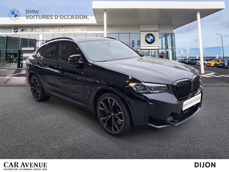 Occasion BMW X4 M 3.0i 510ch Competition 2021 M Carbonschwarz métallisé 77900 € à Dijon