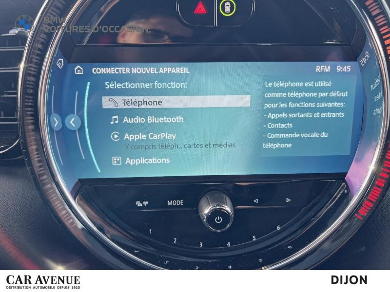 Occasion MINI Cabrio Cooper S 178ch Edition Premium Plus BVA7 2023 Enigmatic Black 30900 € à Dijon