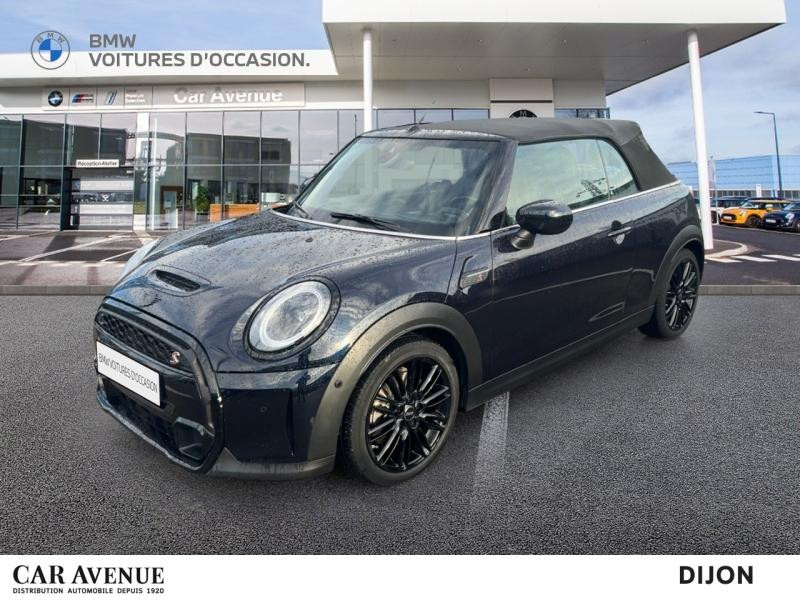 Occasion MINI Cabrio Cooper S 178ch Edition Premium Plus BVA7 2023 Enigmatic Black 30900 € à Dijon
