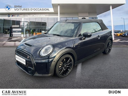 Occasion MINI Cabrio Cooper S 178ch Edition Premium Plus BVA7 2023 Enigmatic Black 30 900 € à Dijon