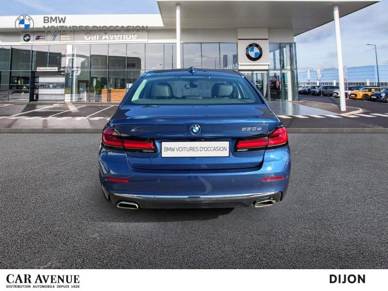 Occasion BMW Série 5 530eA xDrive 292ch Luxury Steptronic 2020 Phytonicblau métallisé 29990 € à Dijon