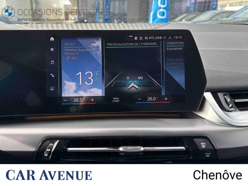 Occasion BMW Série 2 ActiveTourer 218d 150ch M Sport DKG7 2023 Saphirschwarz métallisé 30900 € à Dijon