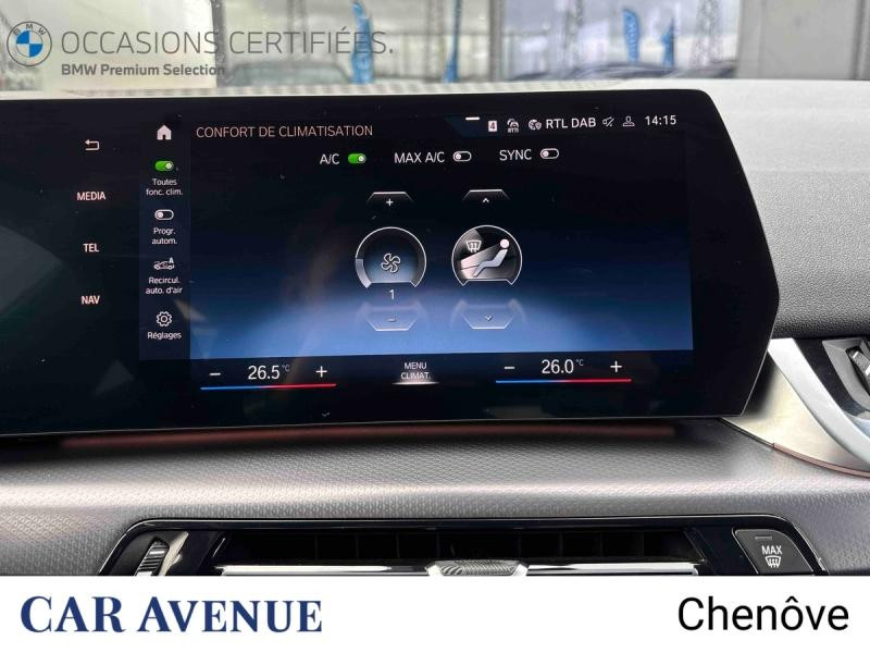 Occasion BMW Série 2 ActiveTourer 218d 150ch M Sport DKG7 2023 Saphirschwarz métallisé 30900 € à Dijon