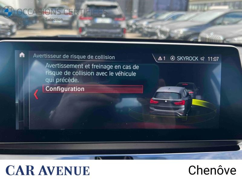 Used BMW X1 sDrive20iA 192ch xLine DKG7 2019 Schwarz € 26490 in Dijon