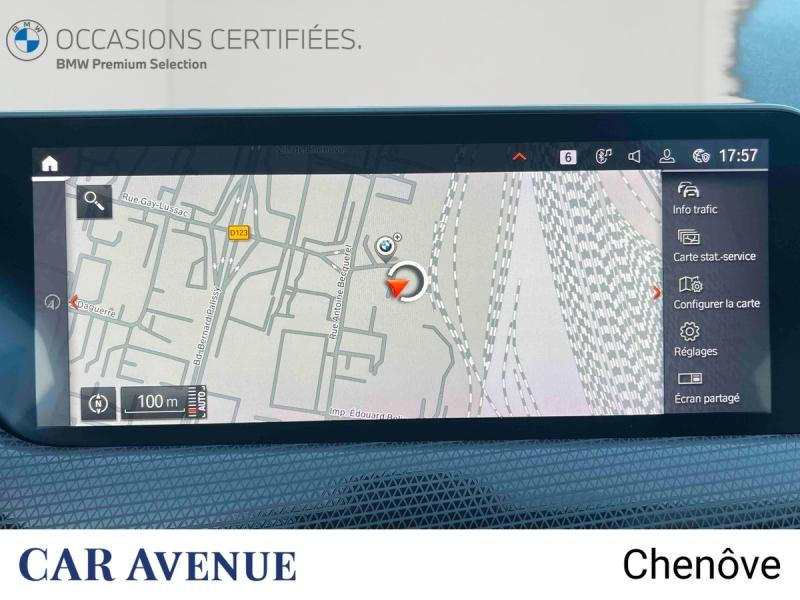 Occasion BMW Série 1 118iA 140ch M Sport DKG7 2020 Saphirschwarz métallisé 26900 € à Dijon