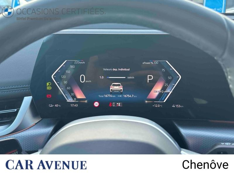 Occasion BMW X1 ieDrive20 204ch M Sport 2024 Blanc 35900 € à Dijon