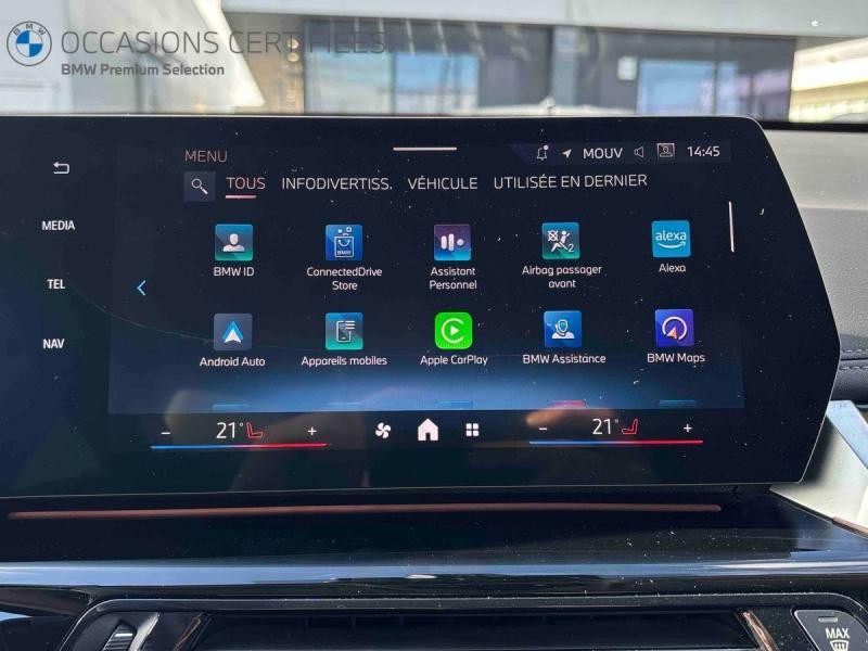 Occasion BMW X1 sDrive18d 150ch xLine 2025 Noir 43990 € à Dijon