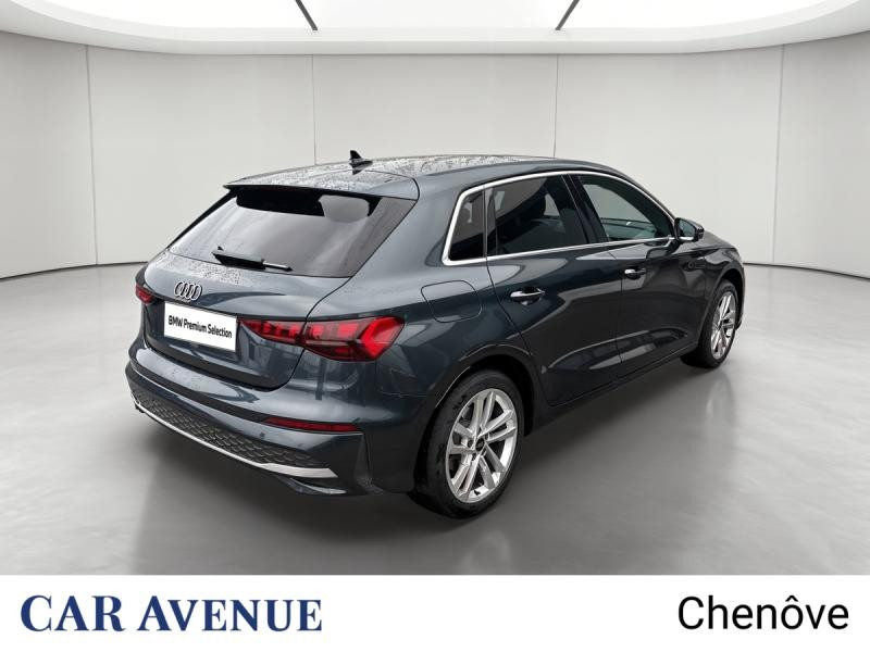 Used AUDI A3 Sportback 35 TFSI 150ch Mild Hybrid Design S tronic 7 2024 Gris Manhattan métallisé € 29990 in Dijon