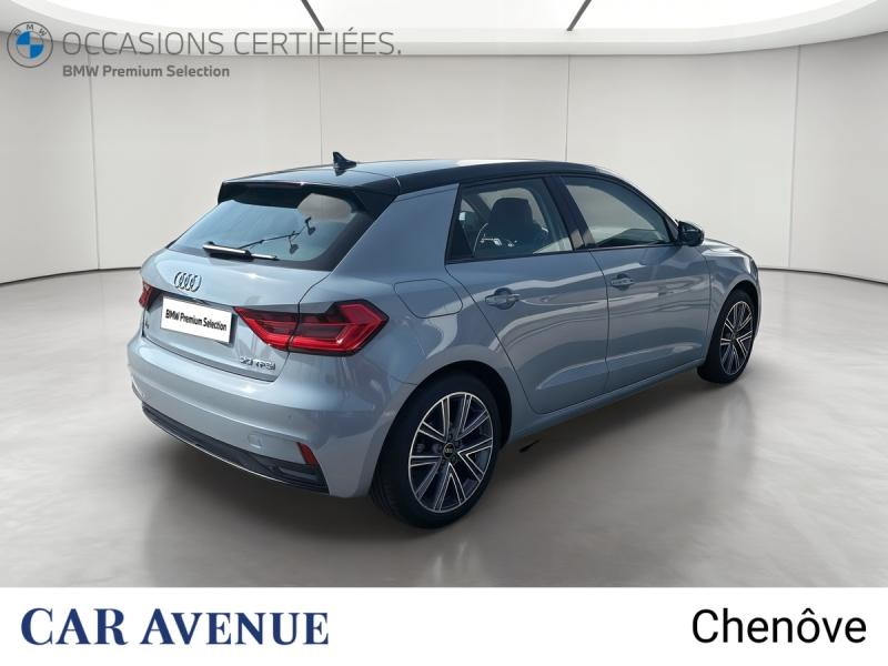 Occasion AUDI A1 Sportback 30 TFSI 110ch S line S tronic 7 2022 Gris Flèche/Arches+pav Noir Mythic 23490 € à Dijon