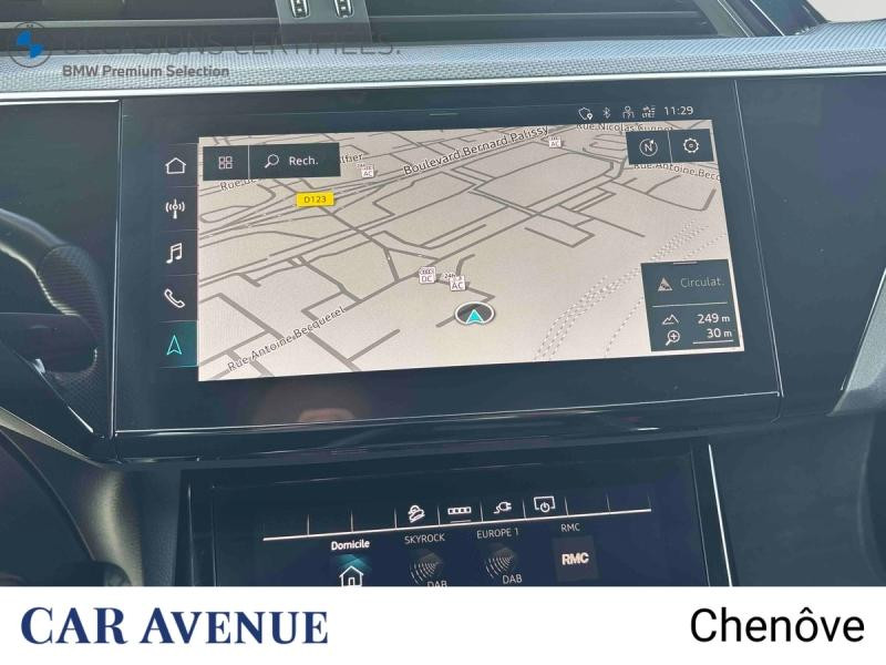 Used AUDI e-tron Sportback 55 408ch e-quattro 2022 Gris Manhattan € 32900 in Dijon