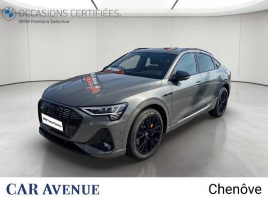 Used AUDI e-tron Sportback 55 408ch e-quattro 2022 Gris Manhattan € 32,900 in Dijon