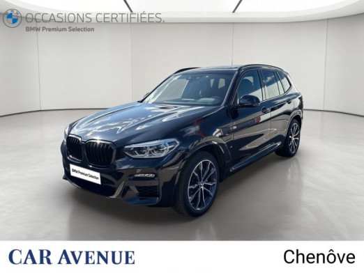 Occasion BMW X3 xDrive30e 292ch M Sport 2020 M Carbonschwarz métallisé 34 900 € à Dijon