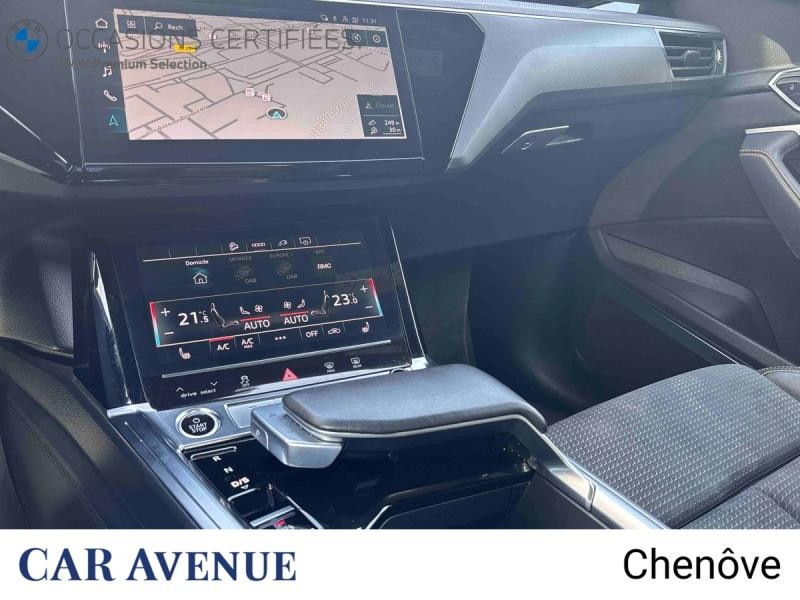 Occasion AUDI e-tron Sportback 55 408ch e-quattro 2022 Gris Manhattan 32900 € à Dijon