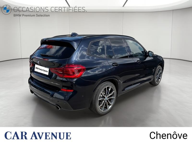 Occasion BMW X3 xDrive30e 292ch M Sport 2020 M Carbonschwarz métallisé 34900 € à Dijon