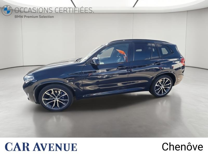 Occasion BMW X3 xDrive30e 292ch M Sport 2020 M Carbonschwarz métallisé 34900 € à Dijon