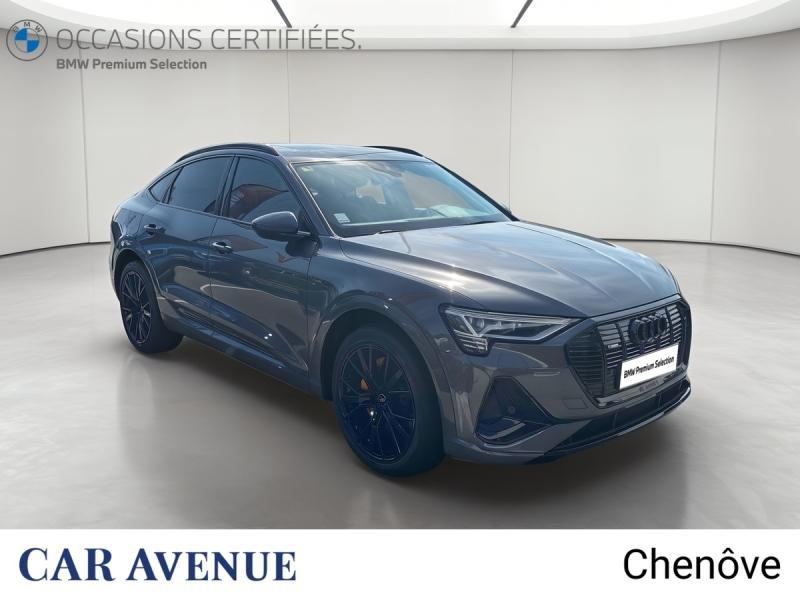 Occasion AUDI e-tron Sportback 55 408ch e-quattro 2022 Gris Manhattan 32900 € à Dijon