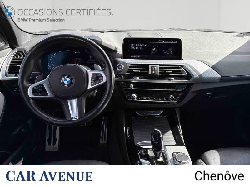 Occasion BMW X3 xDrive30e 292ch M Sport 2020 M Carbonschwarz métallisé 34900 € à Dijon